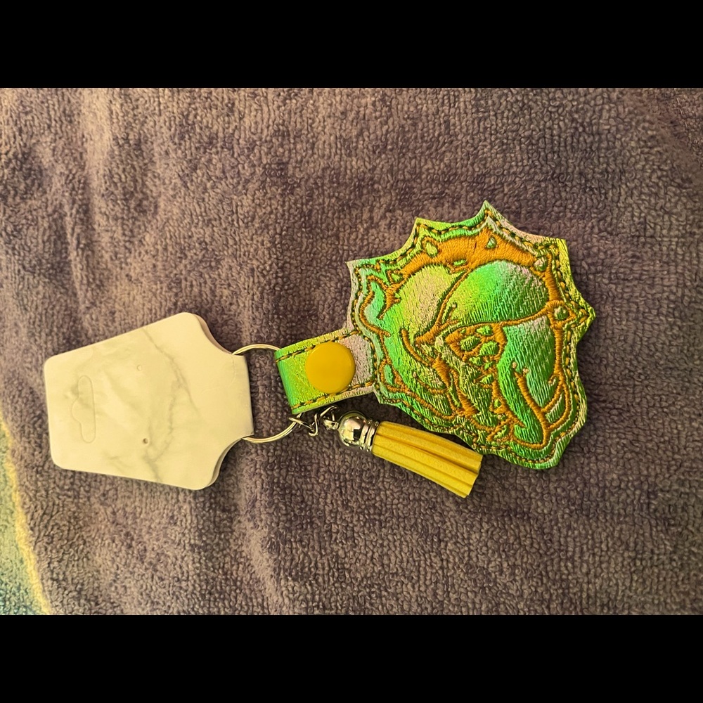 Bulldog keychain